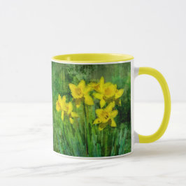 Taza Daffodil Art