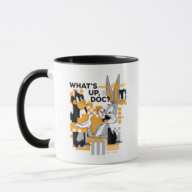 Taza DAFFY DUCK™ & BUGS BUNNY™ Glitch (Izquierda)
