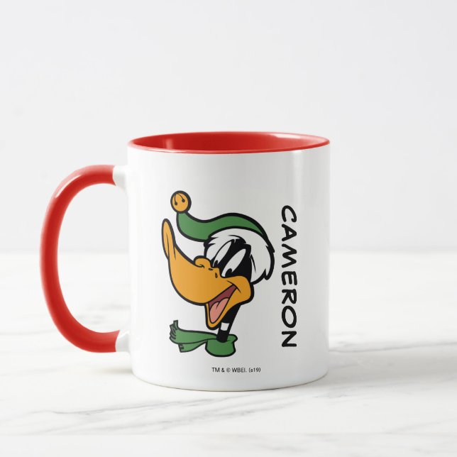 Taza DAFFY DUCK™ "Happy Holi-Daze" (Izquierda)