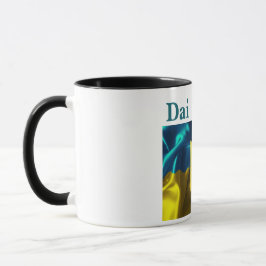 Taza ¡Dai Bozhe! Mugre de bandera ucraniana