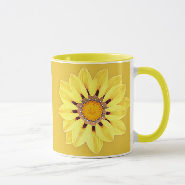 Taza Daisy africano / Gazania - Oro mostaza (Derecha)