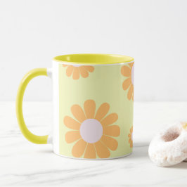 Taza Daisy Green Naranja