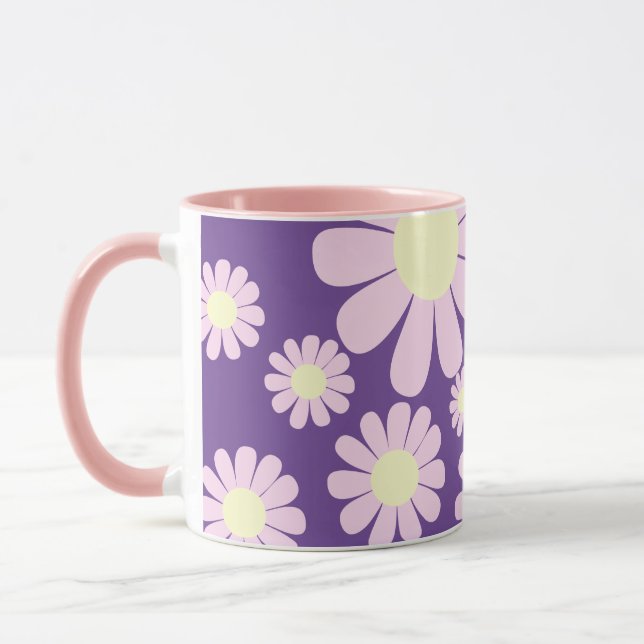 Taza Daisy Pink Purple (Izquierda)