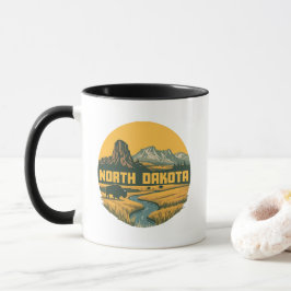 Taza Dakota del Norte Estados Unidos de América