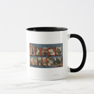 Taza Dakota del Sur - Black Hills - el monte Rushmore