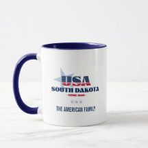 Dakota del Sur Estados Unidos 1889 Personalizada