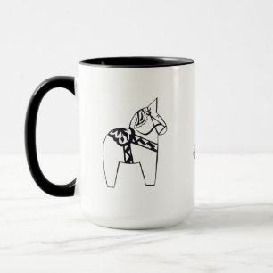 Taza Dala Horse Mug