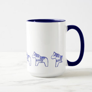Taza Dala Horses Mug