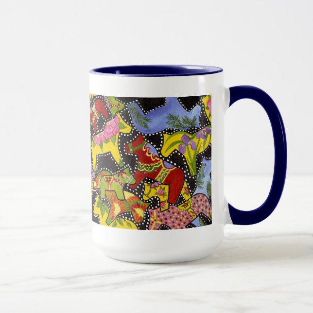 Taza Dala Horses Mug (Derecha)