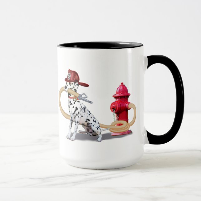 TAZA DÁLMATA BOMBERO (Derecha)