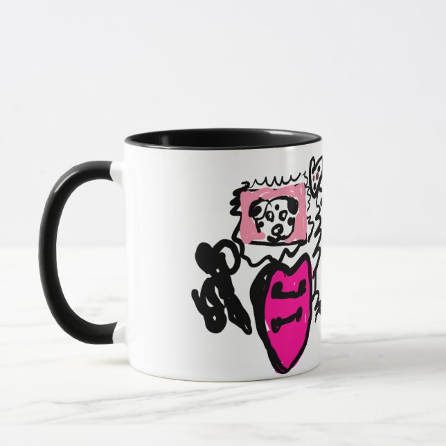 Taza Dálmata encantador  (Izquierda)