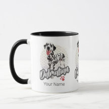 Dalmatian Con El Diseño De Los Amantes Del Perro V