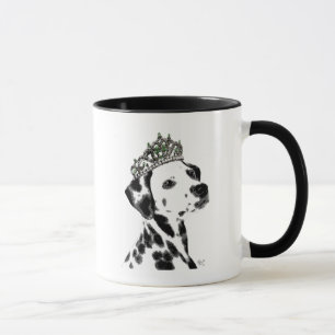Taza Dalmatian con Tiara 2