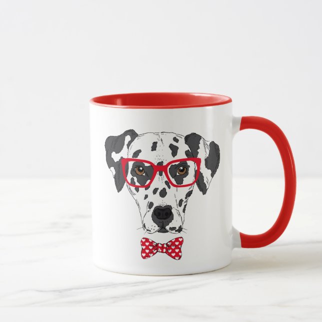 Taza Dalmatian de moda (Derecha)