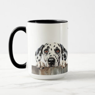 Taza Dalmatian Dog Mug