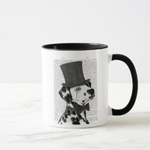 Taza Dalmatiano, Gorra y hedor formal