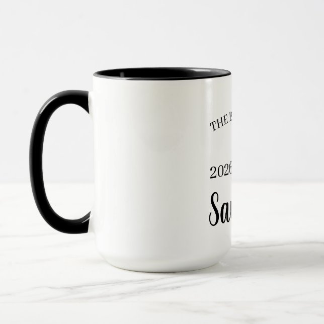 Taza Dama de honor, hago equipo, Personaliza  (Izquierda)