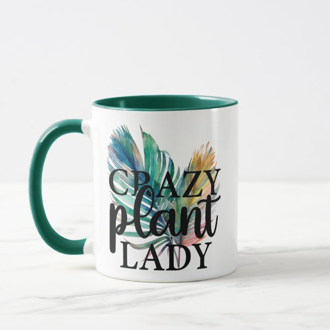 Taza Dama de planta loca (Izquierda)