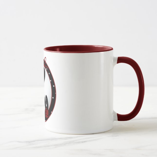 Taza Dama inicial M Mug (Derecha)