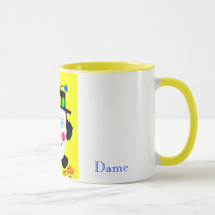 Taza Dama Mug de la pantomima