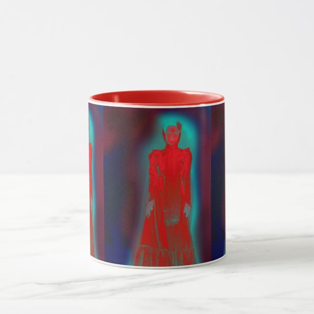 Taza Damas de rojo (Centro)