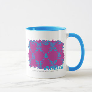 Taza Damasco 2 Aguamarina-Púrpuras