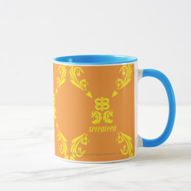 Taza Damasco naranja-amarillo (Derecha)