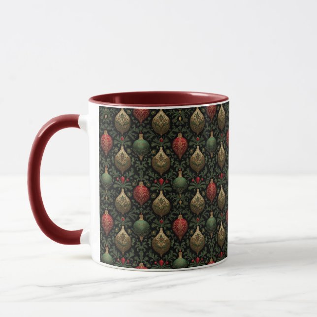 Taza Damask festivo (Izquierda)