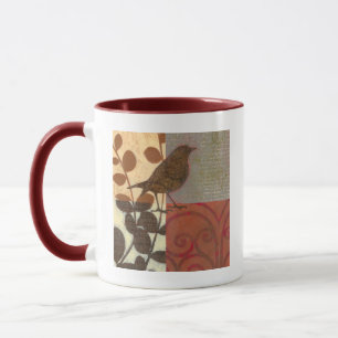Taza Damask Sparrow