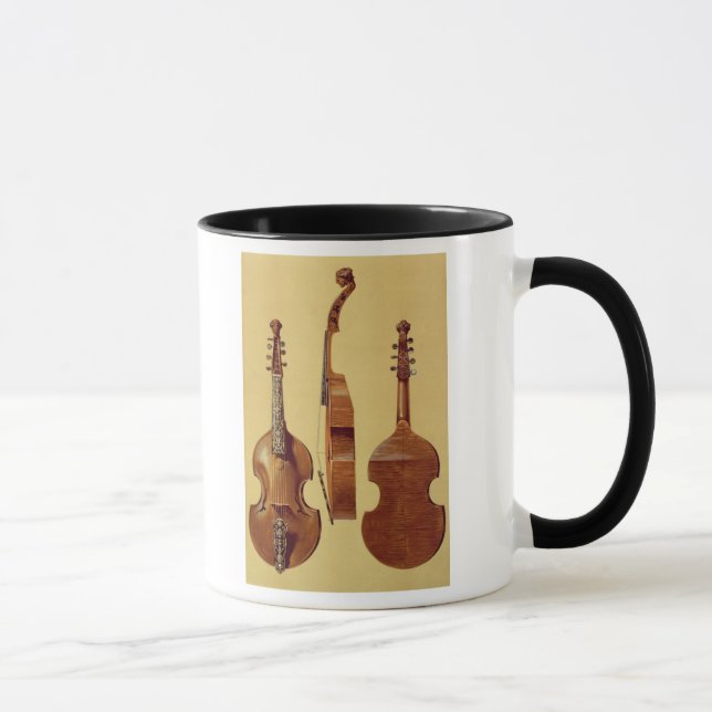 Taza d'Amore de la viola, siglo XVIII, de 'Instrum (Derecha)