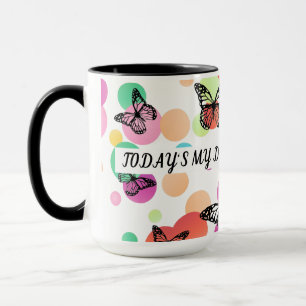 Taza Dance butterflies Garden
