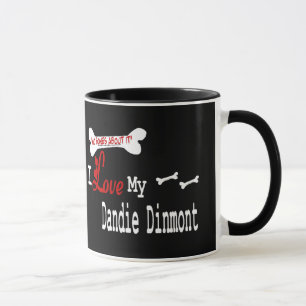 Taza Dandie Dinmont Terrier (I Love) Mug