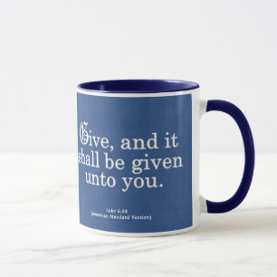 Taza Dando a Lucas 6-38