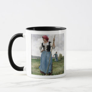 Taza Dando vuelta al heno (aceite en lona)
