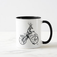 Dandy Deer en bicicleta vieja