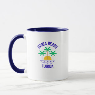 Taza Dania Beach Florida Coffee Mug