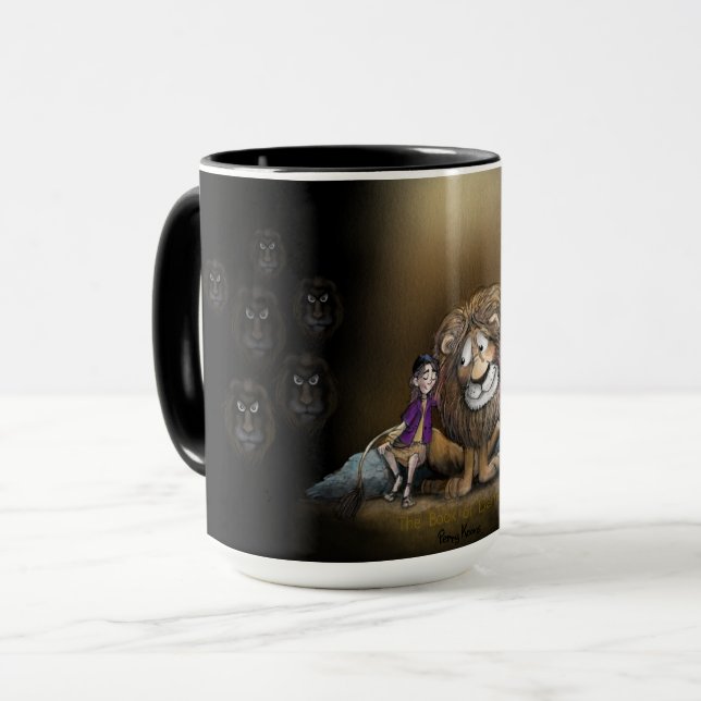 Taza "Daniel In The Lions’ Den" (Anverso izquierdo)