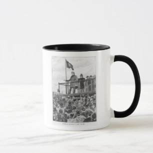 Taza Daniel O'Connel en la reunión en el ajuste