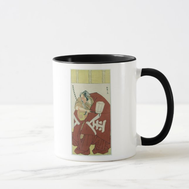 Taza Danjuro en el papel de Sakatano Kintoki (Derecha)
