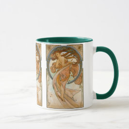 Taza Danza (1898), Alphonse Mucha Bella Artes Nouveau