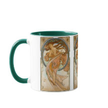 Danza (1898), Alphonse Mucha Bella Artes Nouveau
