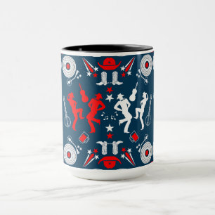 Taza Danza de la línea musical del país americano