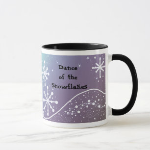 Taza Danza de los copos de nieve