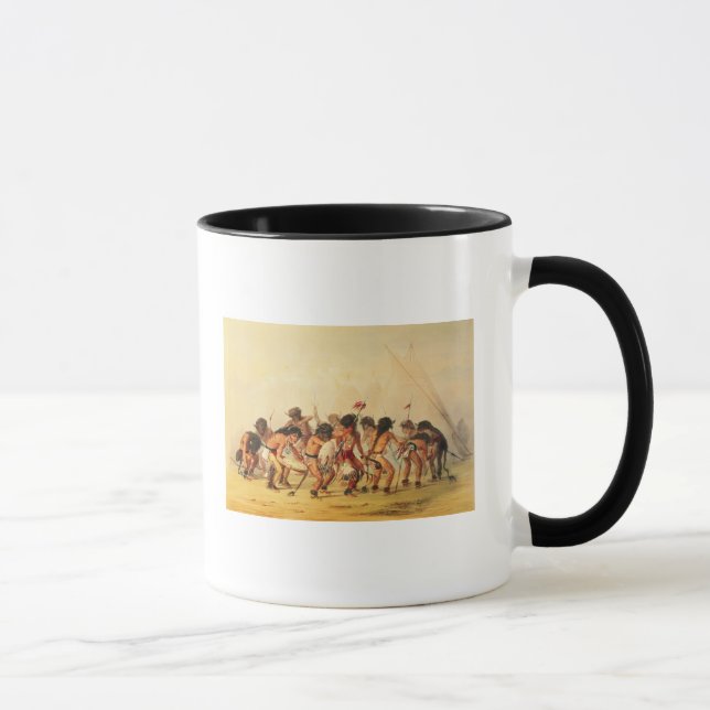 Taza Danza del búfalo, c.1832 (Derecha)
