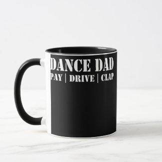 Taza Danza divertida para hombres papá paga impulso bai