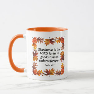 Taza Dar gracias a ceramic Mug