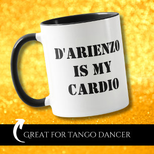 Taza D'Arienzo es mi cardio divertido Bailarín de Tango
