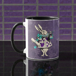 Taza Dark Alice Rustic Deep Purple