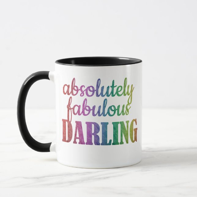 TAZA DARLING ABSOLUTAMENTE FABULOSO - FABULOSO - OSCURO (Izquierda)