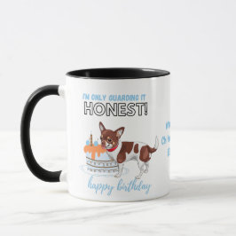 Taza Darling Chihuahua con parches Birthday DOG MOM